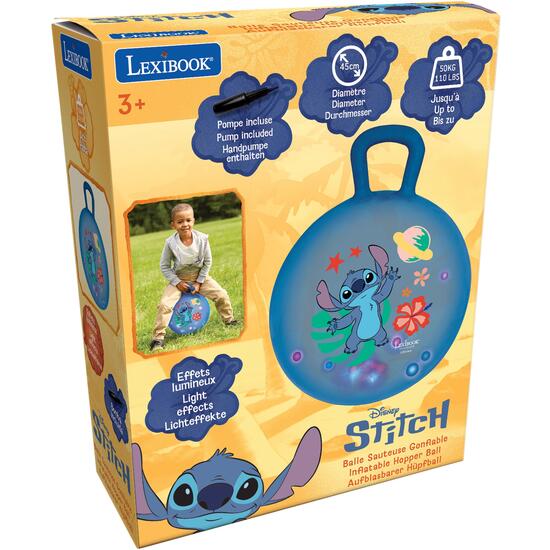 BOLA INFLABLE ELECTRÓNICA STITCH 18 / 45CM image 9