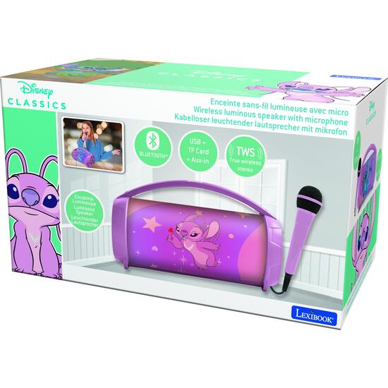 ALTAVOZ LUMINOSO BLUETOOTH® ANGEL CON MICRÓFONO image 9