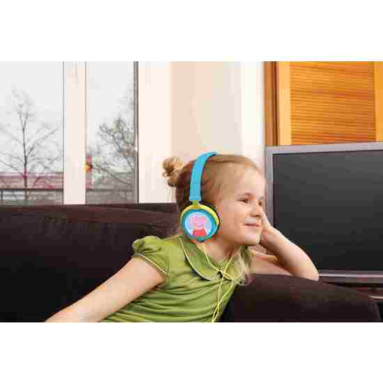 AURICULARES ESTÉREO PLEGABLES CON CABLE PEPPA PIG CON LIMITACIÓN SEGURA DEL VOLUMEN image 5