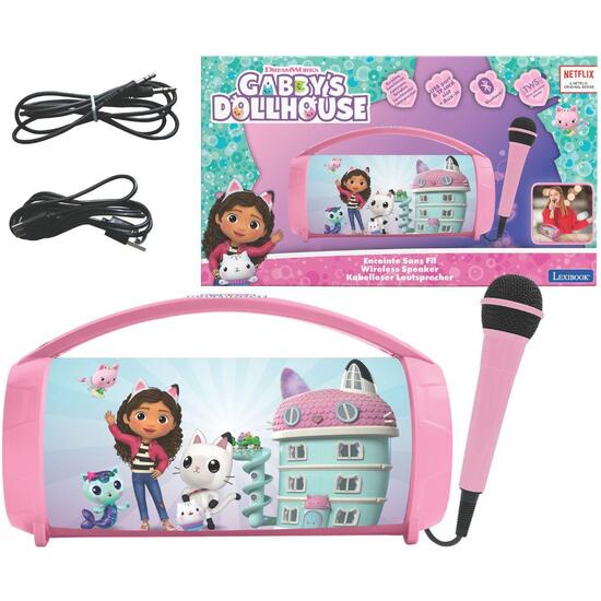 ALTAVOZ LUMINOSO BLUETOOTH® CON MICRÓFONO DE GABBYS DOLLHOUSE image 0