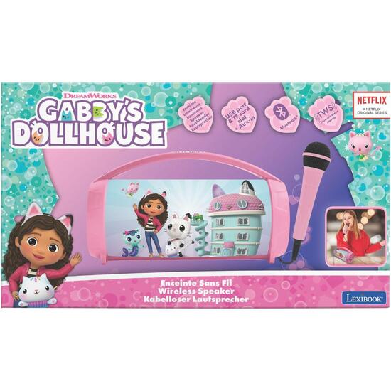 ALTAVOZ LUMINOSO BLUETOOTH® CON MICRÓFONO DE GABBYS DOLLHOUSE image 4