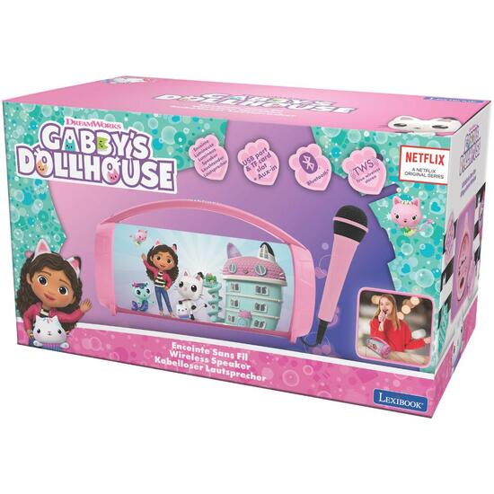 ALTAVOZ LUMINOSO BLUETOOTH® CON MICRÓFONO DE GABBYS DOLLHOUSE image 6