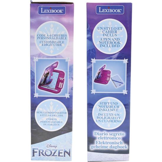LIBRETA ELECTRÓNICA FROZEN SECRET SAFE image 8