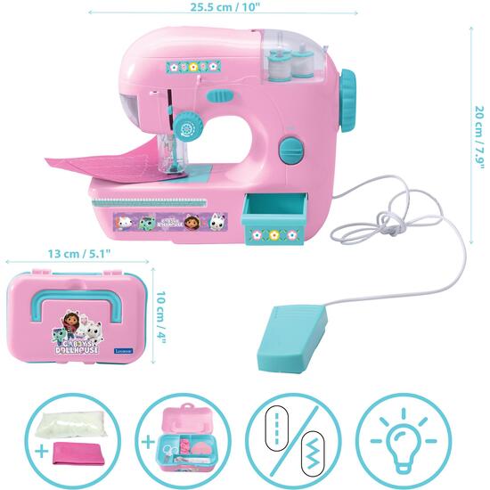 MÁQUINA DE COSER PARA CASAS DE MUÑECAS DE GABBY image 3