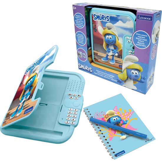 AGENDA ELECTRÓNICA LA CAJA FUERTE SECRETA DE LOS PITUFOS image 0