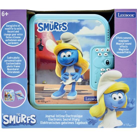 AGENDA ELECTRÓNICA LA CAJA FUERTE SECRETA DE LOS PITUFOS image 6