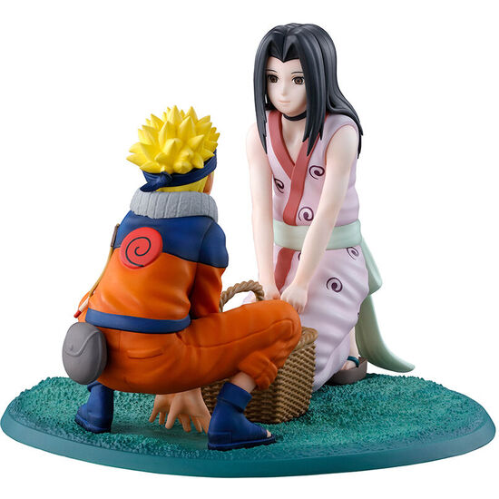 FIGURA ICHIBANSHO NARUTO UZUMAKI & HAKU THE LAND OF WAVES NARUTO 10CM image 0