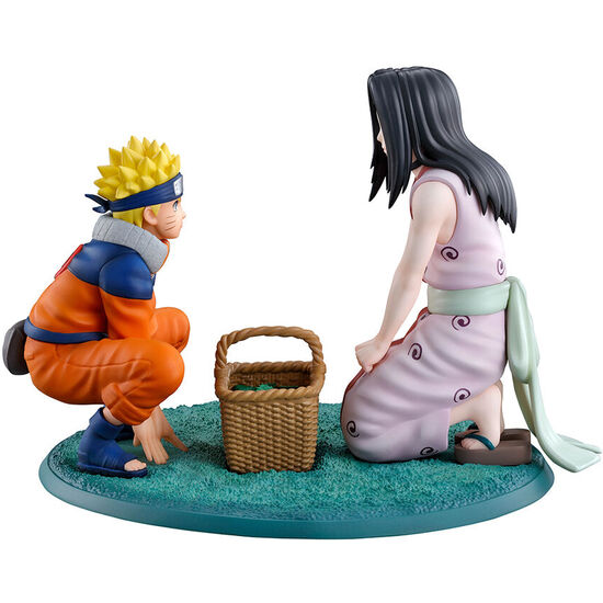 FIGURA ICHIBANSHO NARUTO UZUMAKI & HAKU THE LAND OF WAVES NARUTO 10CM image 1