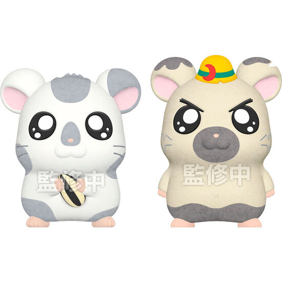 FIGURA HAMTARO FLOCKED DOLL 4CM SURTIDO image 1