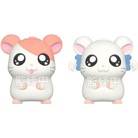 FIGURA HAMTARO FLOCKED DOLL 4CM SURTIDO image 2
