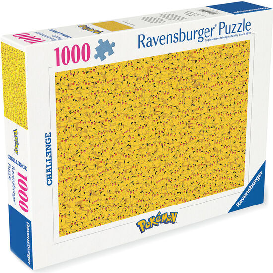 PUZZLE PIKACHU POKEMON 1000PZS image 0