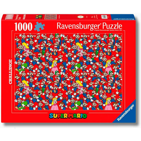 PUZZLE SUPER MARIO BROS 1000PZS image 0