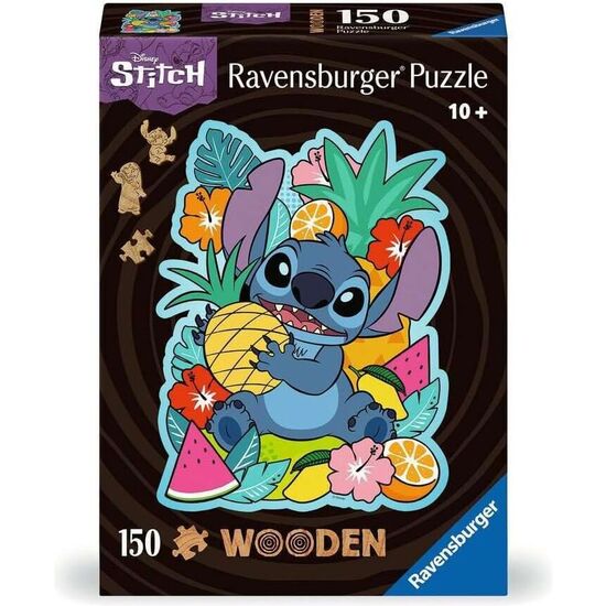 PUZZLE MADERA STITCH DISNEY 150PZS image 1