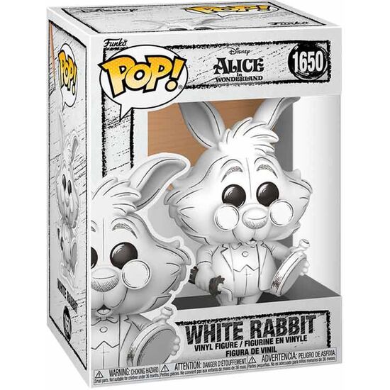 FIGURA POP DISNEY ALICIA EN EL PAIS DE LAS MARAVILLAS CONEJO BLANCO image 1