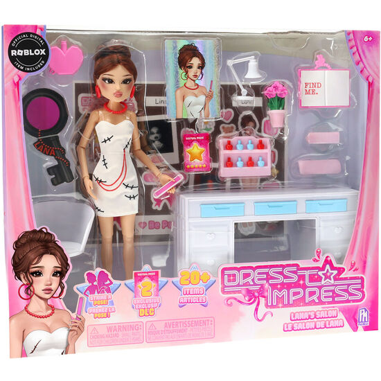 SET MUÃ±ECA LANA DELUXE FASHION DOLL DRESS TO IMPRESS image 0
