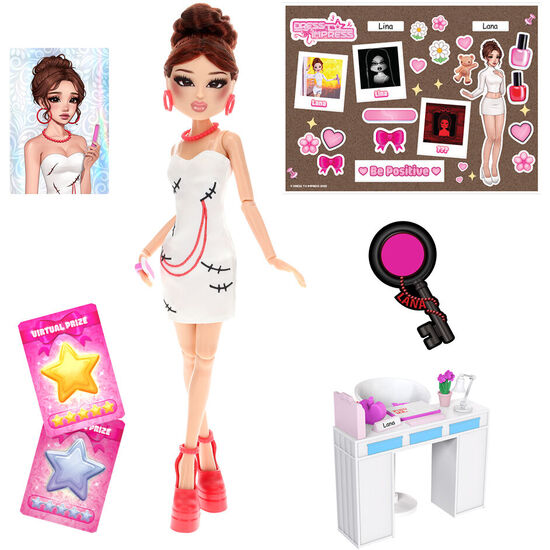SET MUÃ±ECA LANA DELUXE FASHION DOLL DRESS TO IMPRESS image 1
