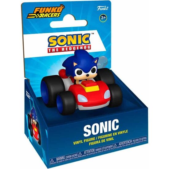FIGURA FUNKO RACERS SONIC THE HEDGEHOG SONIC image 1