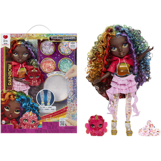 MUÃ±ECA IRIS FEATURE FANTASY RAINBOW SHIMMERS RAINBOW HIGH image 0