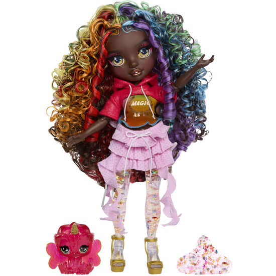 MUÃ±ECA IRIS FEATURE FANTASY RAINBOW SHIMMERS RAINBOW HIGH image 2