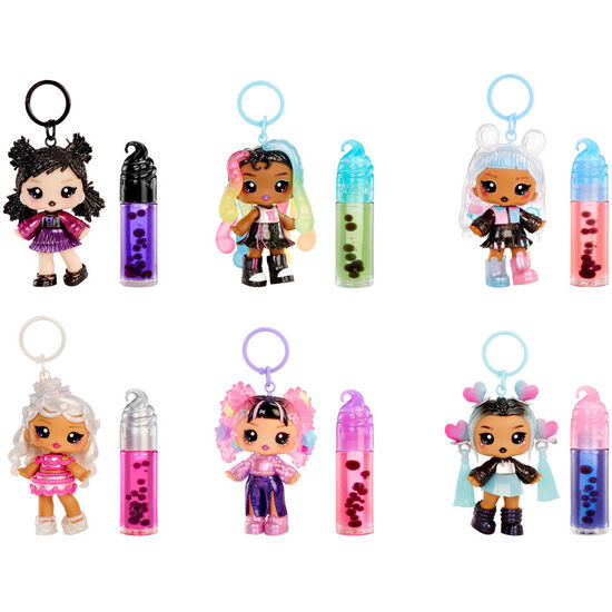 MUÃ±ECA MINI + BRILLO DE LABIOS CHUCHES RARAS YUMMILAND SURTIDO image 0