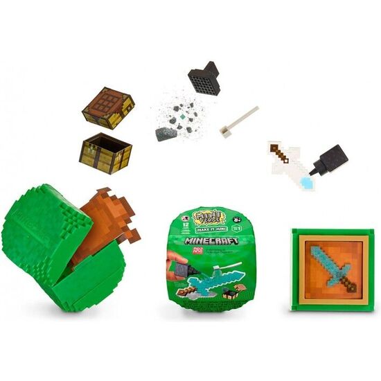 CAPSULA SORPRESA MINIVERSE MAKE IT MINI MINECRAFT SURTIDO image 1
