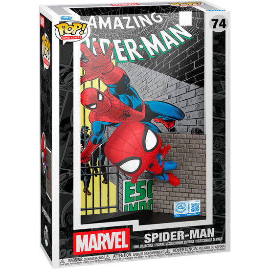 FIGURA POP COMIC COVER MARVEL SPIDER-MAN EXCLUSIVE image 0