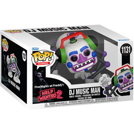 FIGURA POP FIVE NIGHTS AT FREDDYS HELP WANTED 2 DJ MUSIC MAN image 0