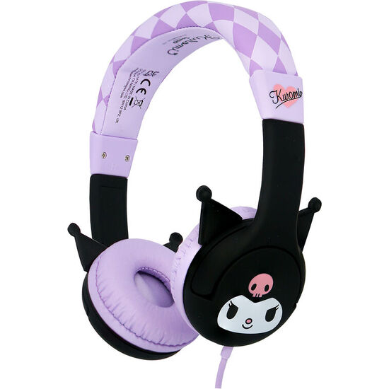 AURICULARES INFANTILES KUROMI HELLO KITTY image 0