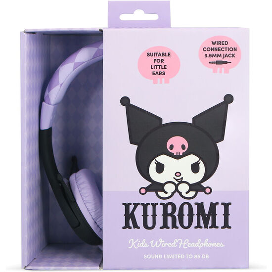 AURICULARES INFANTILES KUROMI HELLO KITTY image 2