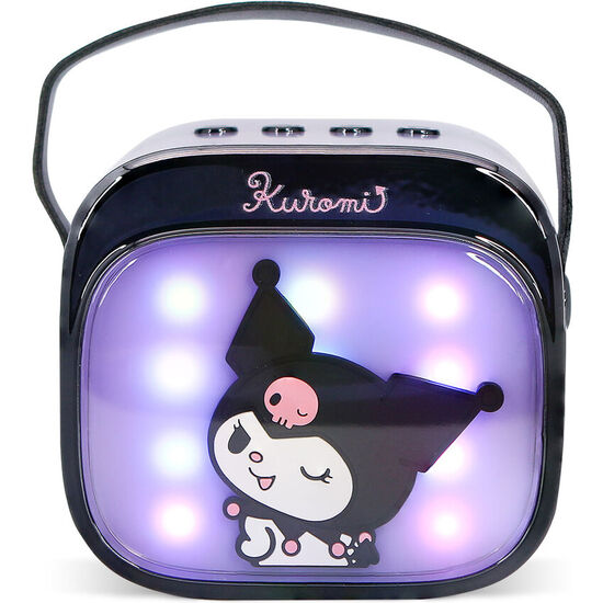 ALTAVOZ Y MICRO KARAOKE LED KUROMI HELLO KITTY image 2