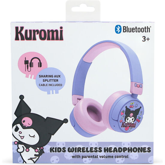 AURICULARES INALAMBRICOS INFANTILES KUROMI HELLO KITTY image 3