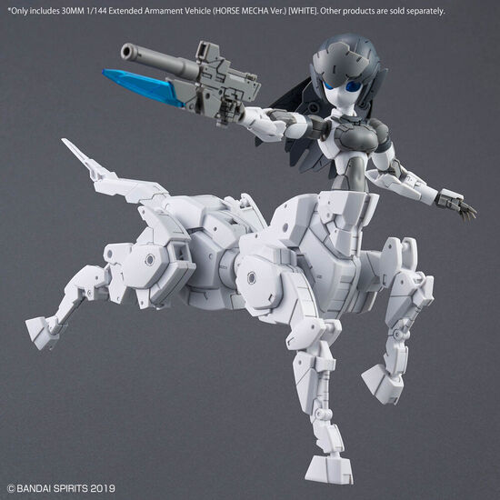 VEHICULO EXPANSION 30MM EXA-VEHICLE HORSE MECHA VER. BLANCO image 2