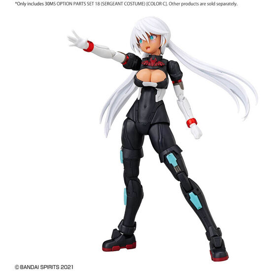 SET PARTES OPCIONALES 30MS 18 SERGEANT COSTUME COLOR C image 3