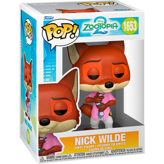 FIGURA POP DISNEY ZOOTROPOLIS 2 NICK WILDE image 0