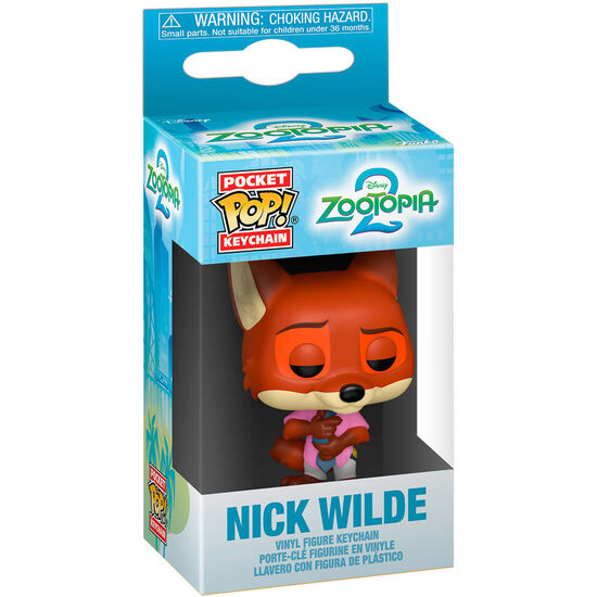LLAVERO POCKET POP DISNEY ZOOTROPOLIS 2 NICK WILDE image 1