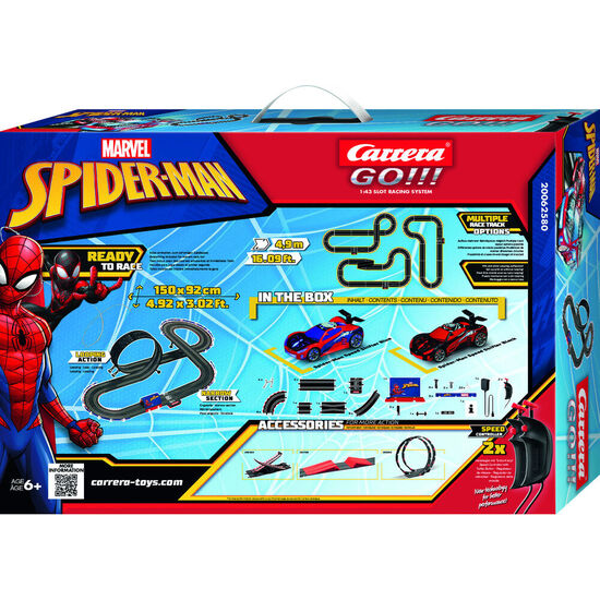 CIRCUITO CARERRAS SPIDERMAN MARVEL CARRERA GO!!! image 2