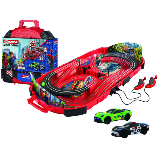 CIRCUITO CARRERAS RACE IN A CASE POLICE CHASE image 0