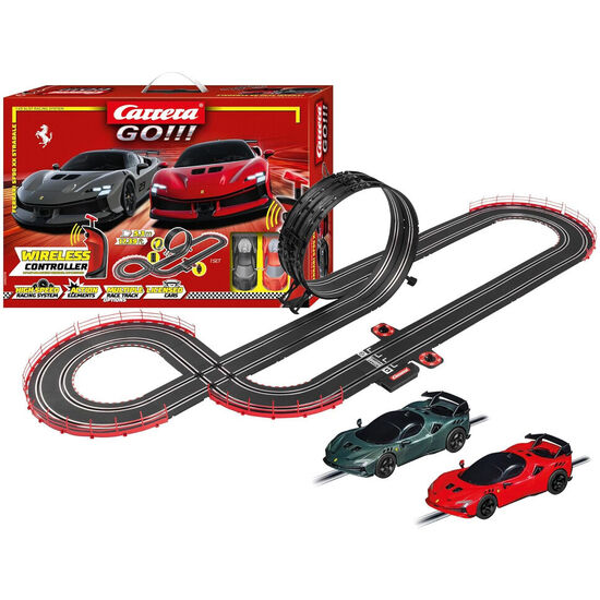 CIRCUITO CARRERAS FERRARI SUPERCAR POWER CARRERA GO!!! image 1