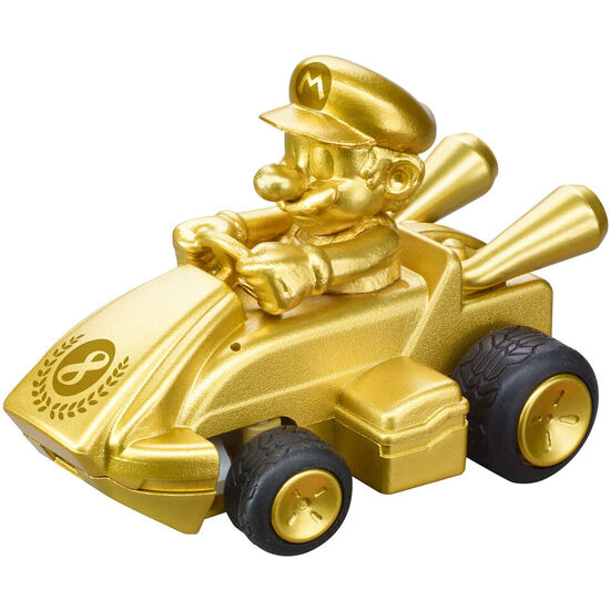 COCHE RADIO CONTROL MARIO GOLD MARIO KART image 2