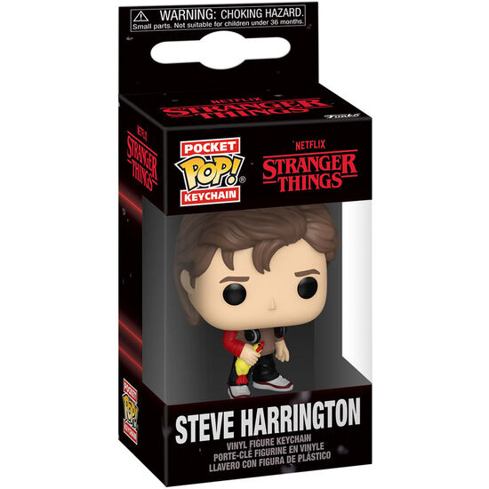 LLAVERO POCKET POP STRANGER THINGS 5 STEVE HARRINGTON image 0