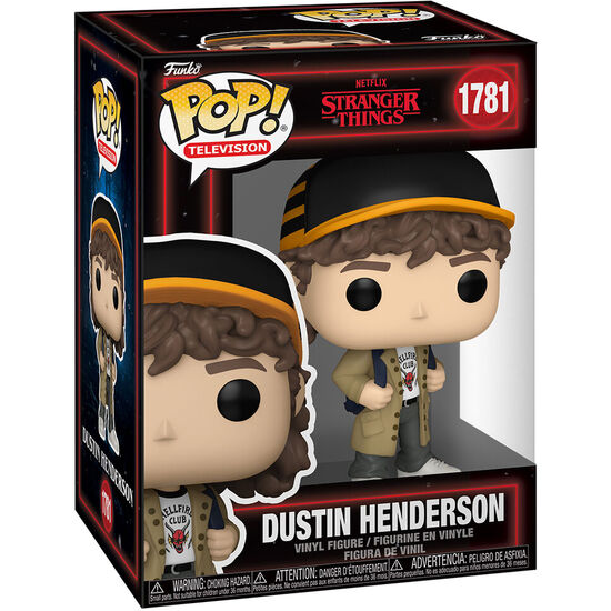 FIGURA POP STRANGER THINGS 5 DUSTIN HENDERSON image 1