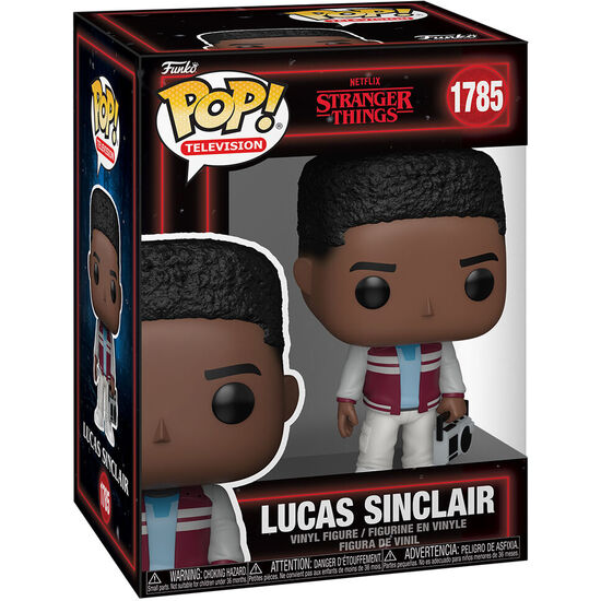 FIGURA POP STRANGER THINGS 5 LUCAS SINCLAIR image 1