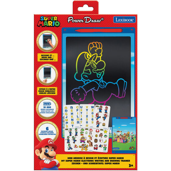 TABLETA TINTA ELECTRONICA SUPER MARIO BROS NINTENDO image 3