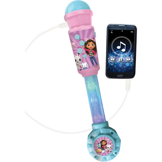 MICROFONO LUMINOSO LA CASA DE MUÃ±ECAS DE GABBY image 3