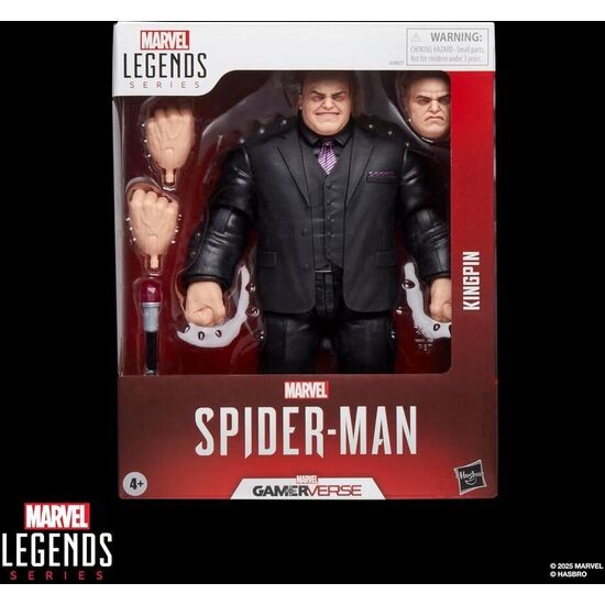 FIGURA KINGPIN SPIDER-MAN GAMEVERSE MARVEL LEGENDS SERIES 15CM image 1