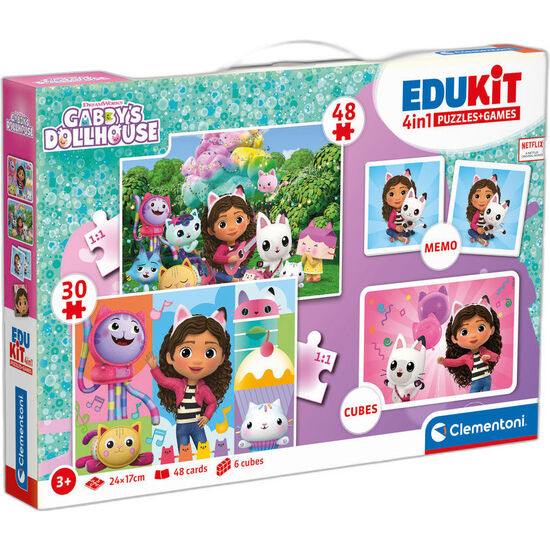 EDUKIT 4 EN 1 LA CASA DE MUÃ±ECAS DE GABBY image 0