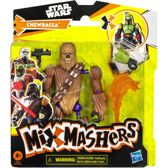 FIGURA CHEWBACCA MIX MASHERS STAR WARS 12CM image 0