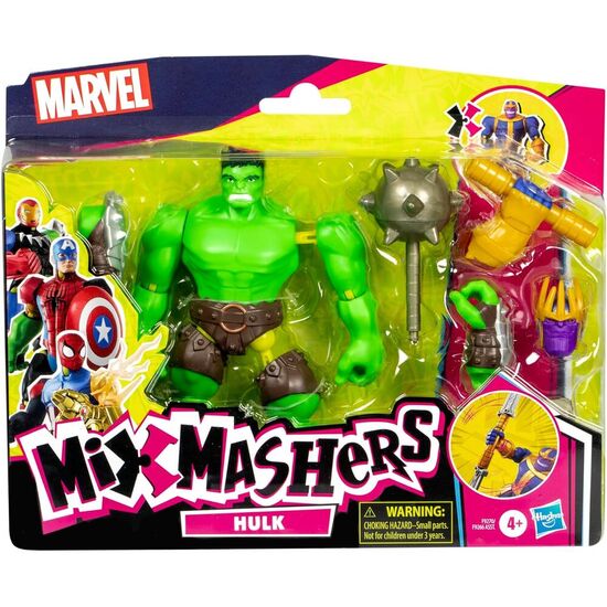 FIGURA HULK DELUXE MIX MASHERS MARVEL 12CM image 0