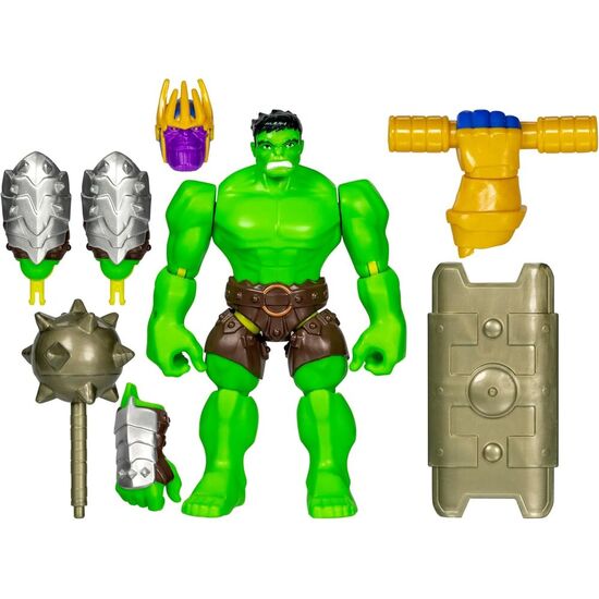 FIGURA HULK DELUXE MIX MASHERS MARVEL 12CM image 1