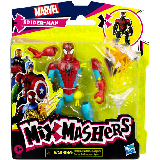 FIGURA SPIDER-MAN MIX MASHERS MARVEL 12CM image 0